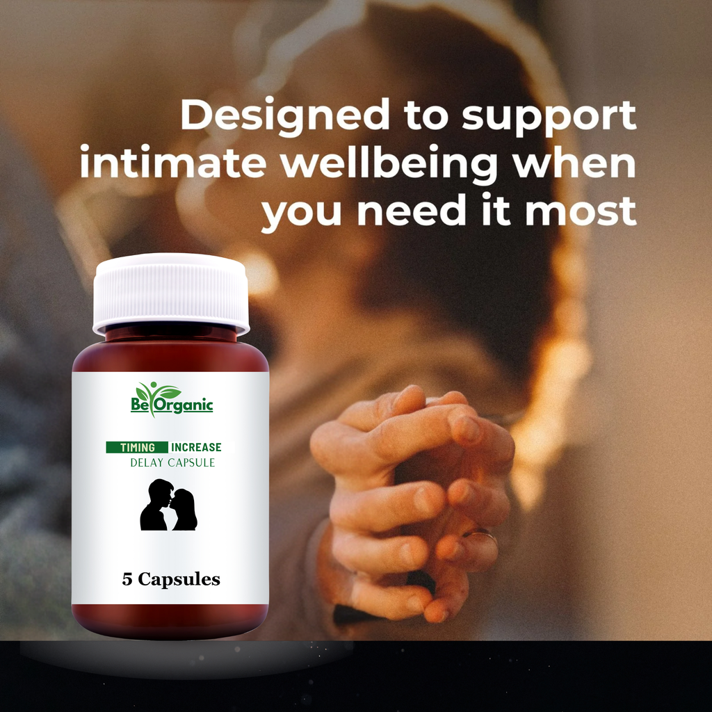 BeOrganics Delay Capsules Men Performance Stamina Herbal Formula